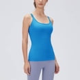 thumbnail image 2 of Giftesty Tank Tops for Women Exercises Breathable Running Yoga Sports Camis Tank Tops Round-Neck Camisoles, 2 of 6