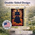 thumbnail image 4 of Black Standard Poodle Witchy Halloween Garden Flag 11.25 in x 15.5 in, 4 of 8
