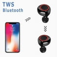 thumbnail image 2 of Ear Buds Handfree Bluetooth 5.0 Wireless Headphones In ear Earbuds Hifi Stereo Earphones Y50 Pro TWS Music Headsets Dropshipping, 2 of 6