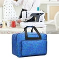 thumbnail image 3 of Bolsa de transporte multifuncional para , bolso liviano capacidad, accesorios para coser, funda protectora para el polvo, bols Azul Soledad Bolso de la máquina de coser, 3 of 7