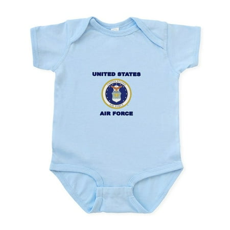 

CafePress - United States Air Force Body Suit - Baby Light Bodysuit Size Newborn - 24 Months