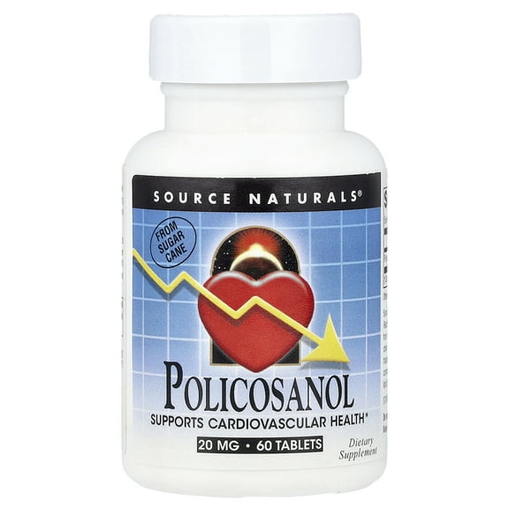 Source Naturals Policosanol 20 mg 60 Tablet