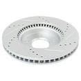 thumbnail image 5 of TRQ Front & Rotor Rear Performance Drilled & Rotor Slotted Brake Rotor & Rotor Posi Ceramic Pad, 5 of 7