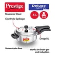 thumbnail image 1 of Prestige PRASV3 Autocuiseur, 3 Litres, Argent, 1 of 5