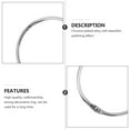 12 Pcs Creative Curtain Rings Universal Round Curtain Accessories