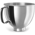 thumbnail image 1 of Stainless Steel Bowl for KitchenAid Classic & Artisan Series 4.5-5 QT Tilt-Head Mixer, Steel Bowl BLENDER, 1 of 4