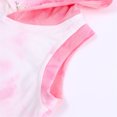 thumbnail image 5 of MHZLDYZ Summer Outfits for Girls Kids Toddler Boy Girls Clothes Sports Casual Tie Dye Prints Sleeveless Hooked T Shirt Elastic Waist Shorts Set Outfit Kids Clothes Girl Clothes Clothing(Pink,80), 5 of 5