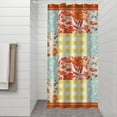 thumbnail image 2 of Pioneer Colorful Floral Shower Curtain for Bathroom Home Decor Bathtubs Waterproof Fabric Curtain with 7 Hooks 36x72in, 2 of 6