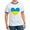 Navy/White, variant on CafePress - I Stand With Ukraine Heart T Shirt - 100% Cotton Ringed T-Shirt