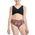 thumbnail image 1 of WREESH Mother And Daughter Two Pieces Bikini Family Matching Swimsuit Girls Swimwear, 1 of 7