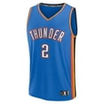 thumbnail image 2 of Men's Fanatics Shai Gilgeous-Alexander Blue Oklahoma City Thunder Fast Break Replica Player Jersey - Icon Edition, 2 of 3