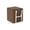 Brown#2, variant on Quilt Storage Bag Non Woven Fabric Brown Large Capacity for Dormitory Bedroom Clothing Miscellaneous Items Travel Moving 12.99*17.71*9.84 in M Sizes 1 Bag