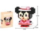 thumbnail image 3 of Bloques de construcción de Mickey Mouse Stitch Hello Kitty Personaje de dibujos animados Modelo ensamblado Bloques de construcción Muñecas Juguetes Regalos para niños, 3 of 5