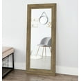 thumbnail image 5 of hometrends Reclaimed Wood Bevel Leaner Mirror 20x60in, 5 of 5