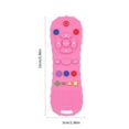 thumbnail image 3 of Up to 40% off Gifts Oefntac Teething Toys Silica Teething Toys Teether Toys Remote Control Shape Teething Toys Silica Soft Textured Teether Chew Toys Sensory Toys, 3 of 7