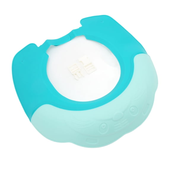 Protector De Baño Para Bebé, Protector Para El Cabello Para Lavado De Niños, Impermeable, De Silicona, Elástico, Ala Ancha, Protector De Ducha Ajustable Para Bebé, Gorro De