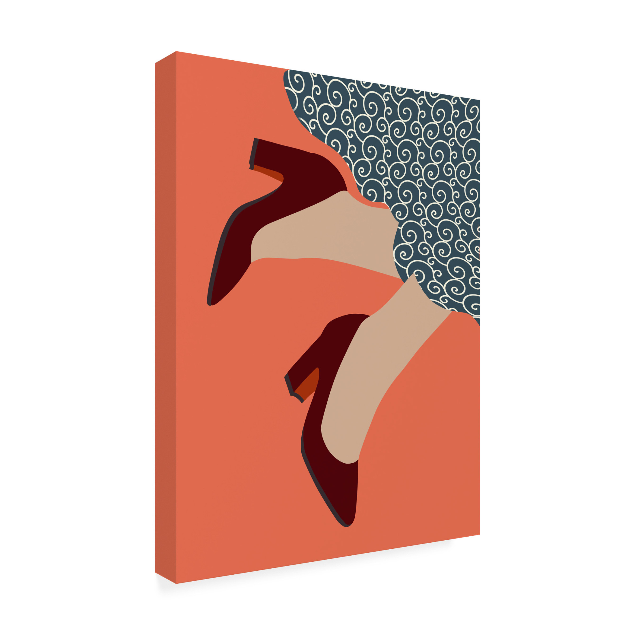 Trademark Fine Art Regina Moore Shoe Love III Canvas Wall Art