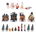 thumbnail image 1 of Conjuntos de pueblo navideño iluminado ANGGREK Otros, 1 of 8