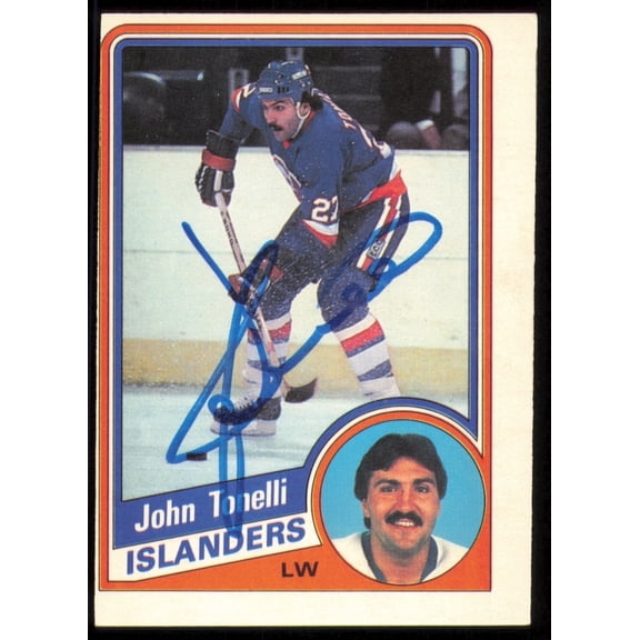 John Tonelli Autographed 1984-85 O-Pee-Chee Card #138 New York Islanders SKU #254996
