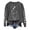 Dark Gray, variant on TIANZEN Women Casual Cute Cat Graphic Printed Long Sleeve Loose Sweatshirts Pullover Sweatshirts Blouse Crop Sweater