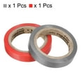 thumbnail image 3 of Uxcell 26Ft Tennis Racket Badminton Racquet Grip Finishing Tapes, Red/Grey 2 Pack, 3 of 6
