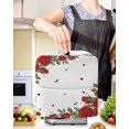 thumbnail image 2 of Red Roses Valentine's Day Stand Mixer Dust Cover with Storage Pocket & Handles, Spring Floral Farmhouse Fits All Tilt Head & Bowl Lift Kitchen Appliance Cover Organizer Bag Accessories, 6-8 Quart, 2 of 6