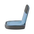 thumbnail image 2 of Posh Living Amila Mesh Floor Chair Blue, 2 of 7