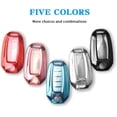 thumbnail image 7 of Key Fob Cover Compatible with Infiniti Q50 Q60 QX60 QX50 QX55 2019-2024 Keychain Case Holder Protector,Pink, 7 of 7