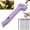 Purple, variant on Camping Hammer with 8 Pegs, Tent Stake Driver, Puller & Bottle Opener with Storage Handle, Lightweight Mallet for Tent, Tarp, Camping