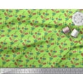 thumbnail image 3 of Soimoi polyester Crepe Fabric Leaves & Floral Print Fabric by the Yard 52 Inch Wide, 3 of 3