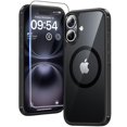 thumbnail image 1 of Funda TAURI 3 en 1 para iPhone 16 Plus con 2 protectores de pantalla, 1 of 7