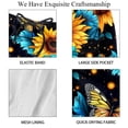 thumbnail image 4 of luoweisi Men's Beach Shorts Quick Dry Swim Trunks with Mesh Lining Sunflower Butterfly L, 4 of 5