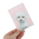 thumbnail image 3 of Ofertas Únicas 1 Pc Funda para Pasaporte Patrón de Animal Manga para Pasaporte Rosa Claro Blanco, 3 of 5