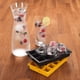 thumbnail image 4 of Trays Of 15 Ice Cubes, Or 30 Ice Cubes - Silicone Ice Cube Tray - Bpa Free - Black/yellow, 4 of 5