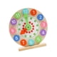 thumbnail image 2 of Reloj didáctico analógico, reloj de madera, juguete sensorial, actividades de aprendizaje, reloj didáctico Montessori, reloj educativo para niños, 2 of 9