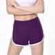 thumbnail image 2 of Pantalones cortos deportivos de verano lisos para mujer: pantalones cortos activos para yoga, bajo en forma de delfín, cintura elástica con bolsillos, 2 of 6