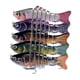 thumbnail image 4 of 5 Señuelos de Pesca Multiarticulados, Artificiales, para Agua Salada Y Dulce, Crankbaits, para Lubina Y Lucio., 4 of 9