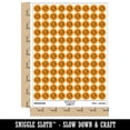 thumbnail image 2 of Kawaii Fish 200+ Round Stickers - Orange - Gloss Finish - 0.50" Size, 2 of 3