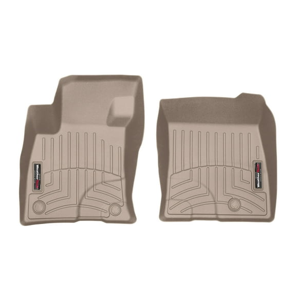 WeatherTech Custom Fit FloorLiners compatible with 2020-2026 Lincoln Corsair - 1st Row (Driver & Passenger), Tan