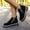Black, variant on Boots for Women Non Slip Side Zipper Round Heel Versatile Block Heel Boots Fall Winter Comfortable Outdoor Fashion Shoes Khaki 7 Wide（EU:38）