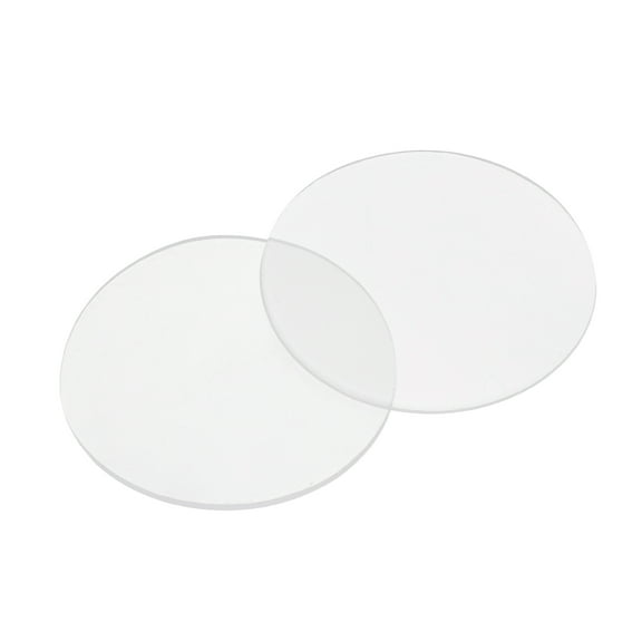 Uxcell 10Pcs 25mm Dia x 1mm Thick Glass Table Top Anti Slip Pads White