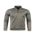 thumbnail image 1 of Men‘s Autumn Stand Collar Zipper Pullover with Long Sleeve, 1 of 5