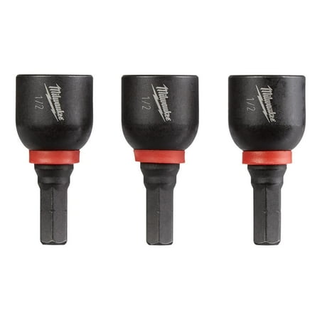 UPC: 0045242324385 | Milwaukee-49-66-4517 SHOCKWAVE 1/2 in. Insert Nut Driver (3-Pack)