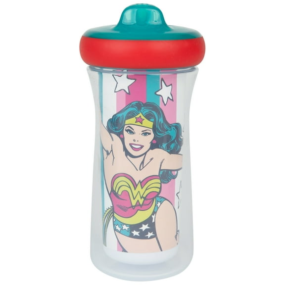 DC Comics Wonder Woman Retro 9oz Insulated Sippy Cup