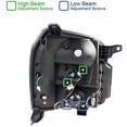 thumbnail image 3 of Dual U Bar LED Halo Projector Headlight In Black Housing Clear Lens Made For And Compatible With 2007 - 2014 GMC Yukon Denali 07 08 09 10 11 12 13 14, 3 of 7