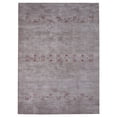 thumbnail image 2 of Rugsotic Carpets Hand Knotted Wool Area Rug 8'x10' Light Brown Contemporary Rectangle Indoor Rug for Living Room, Bedroom Antimicrobial L00507, 2 of 5