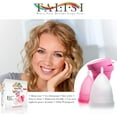 thumbnail image 6 of Talisi Reusable Menstrual Cups Set of 2 with Collapsible Silicone Foldable Sterilizing Cup - Tampon and Pad Alternative - Menstruation Feminine Period Cup for Regular and Heavy Flow with Sterilizer, 6 of 9