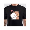 thumbnail image 1 of T Shirt Men's Cute Panda Pout Pout NWT Bubba Friend Suitable for Casual Casual Attire, 1 of 5