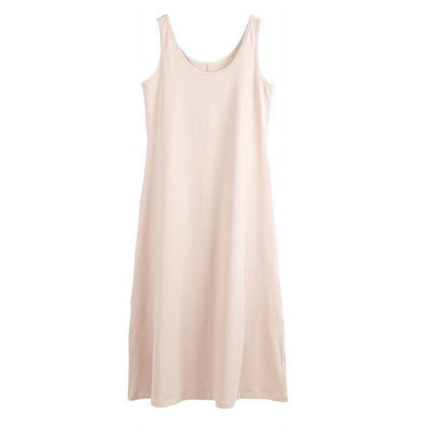 Cotton tank clearance dress plus size