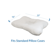 Roscoe Medical Memory Foam Cervical and Neck Pillow for Sleeping - 16 x 23, 2 Pounds, Firm